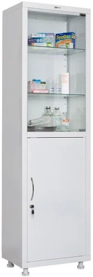 Шкаф медицинский металлический Hilfe МД 1 1657/SG