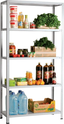 Стеллаж металлический Практик MS 185/70х60/4м