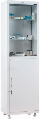 Шкаф медицинский металлический Hilfe МД 1 1650/SG