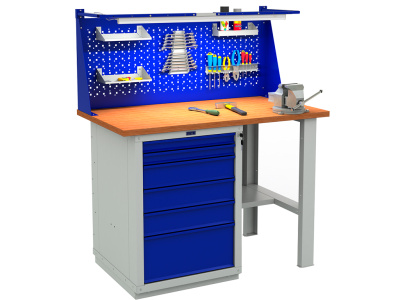 Верстак Практик Expert (№205) W120.WS6/F2.011