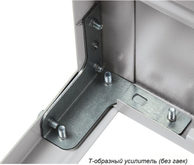 Медицинский стеллаж СТМ MS 185/100х30/4